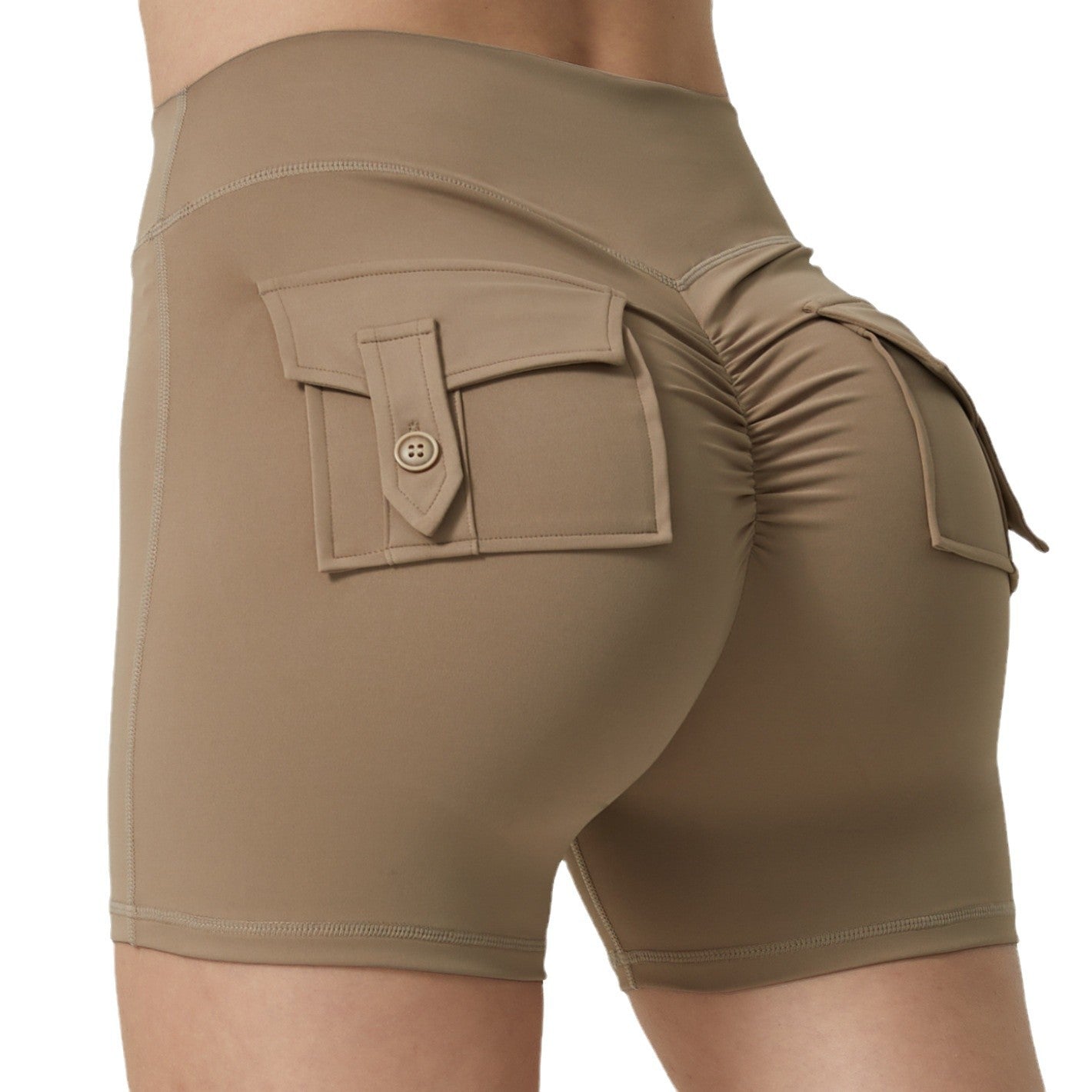 Pocket Fitness Sports Yoga Shorts - Zalixer