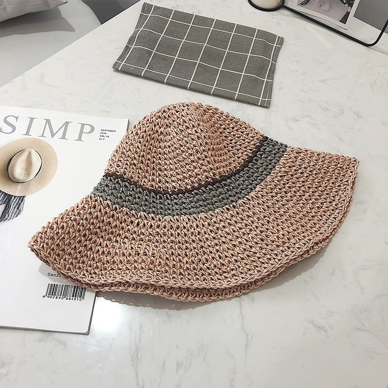 Shade Sunscreen Ladies Pot Straw  Hat - Zalixer