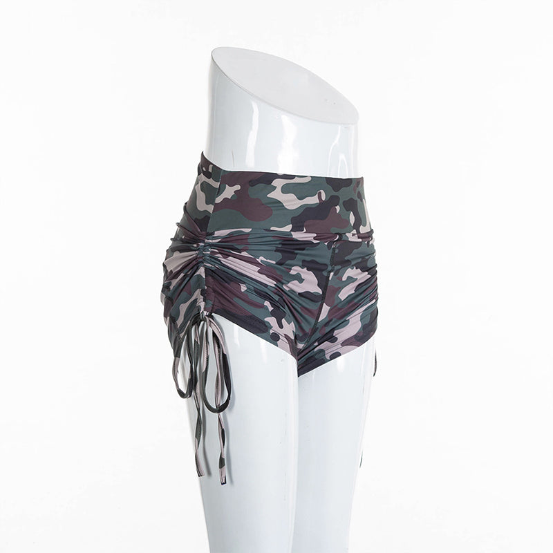 Camouflage slim shorts - Zalixer