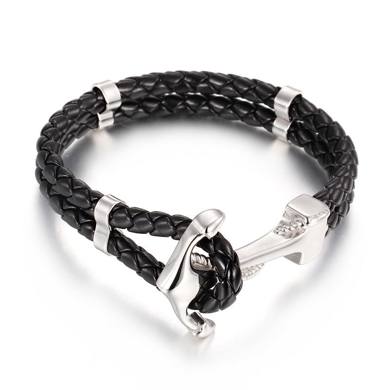 Anchor stainless steel bracelet