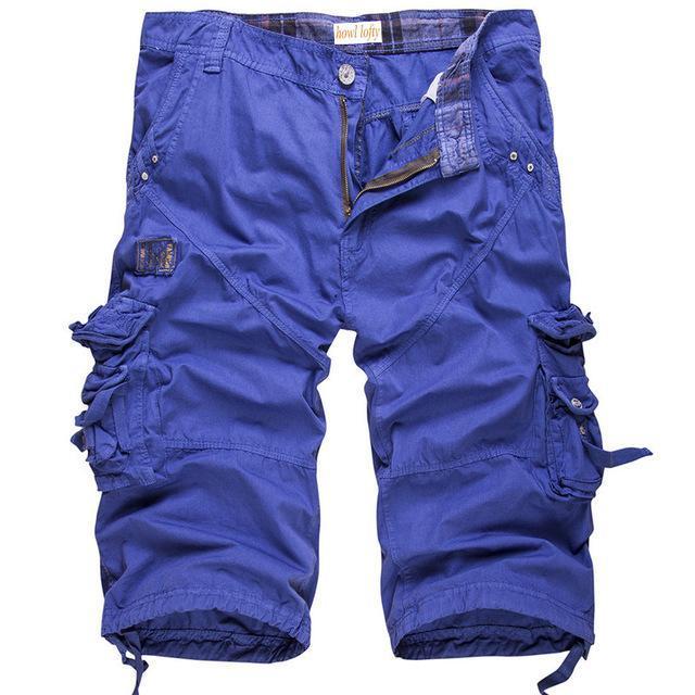 Men Army Cargo Shorts - Zalixer