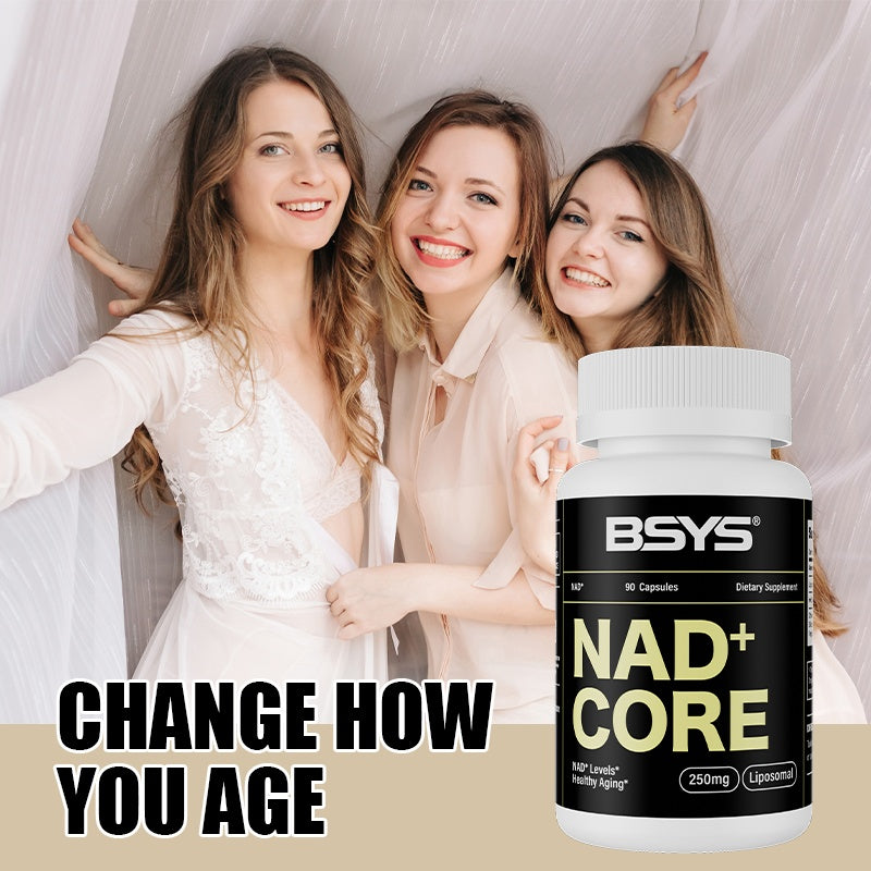 BSYS NAD Supplements  Anti-Aging Vitality Support  Metabolic & Cognitive Health Boost  Mitochondrial Energy Enhancement  Healthy Weight Management & Insulin Balance Aid  Active Aging Formul