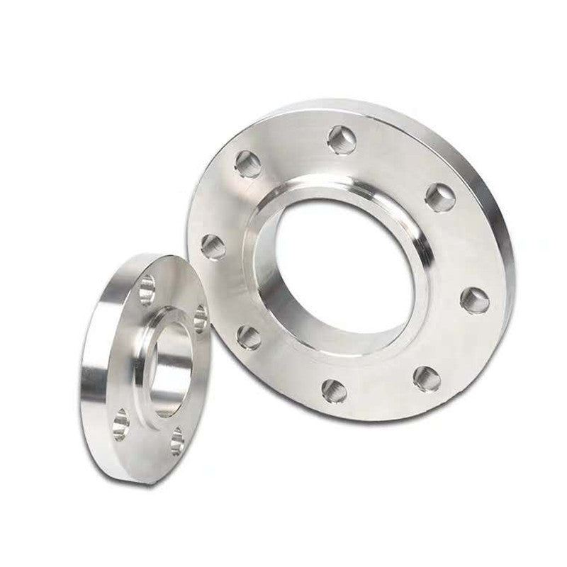 Flat welding flange with neck