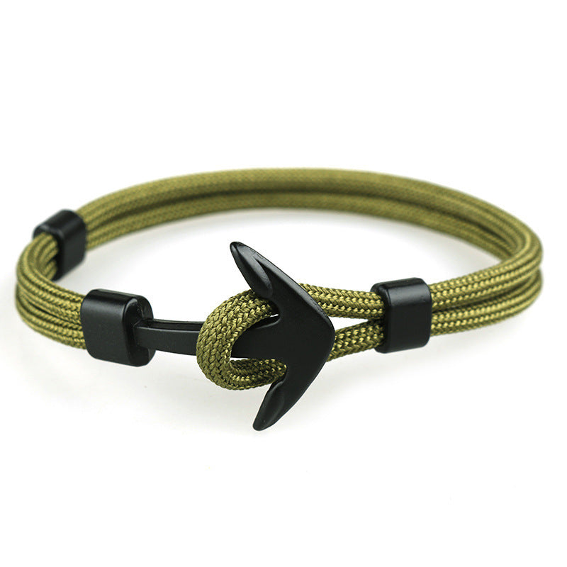 Anchor men's bracelet