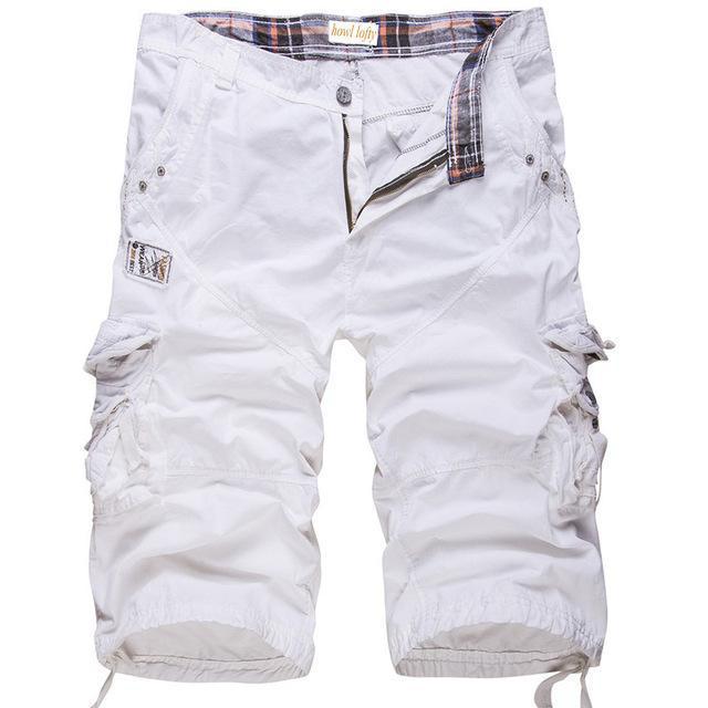 Men Army Cargo Shorts - Zalixer