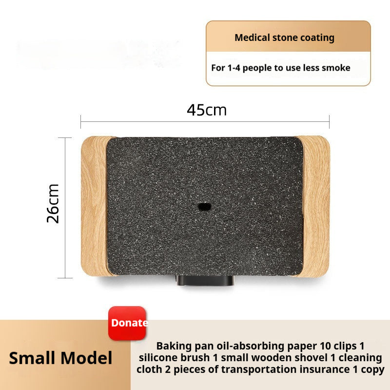 Electric Barbecue Grill Household Iron Plate Barbecue Grill Electric Baking Pan