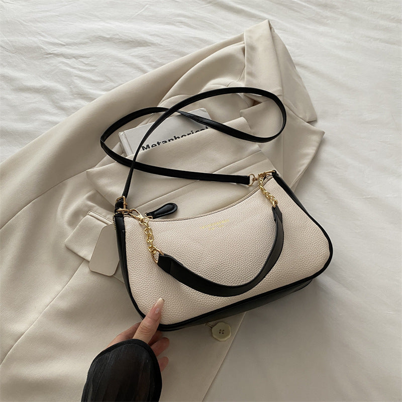 Fashionable Solid-Color Womens Shoulder Crossbody Bag - Zalixer