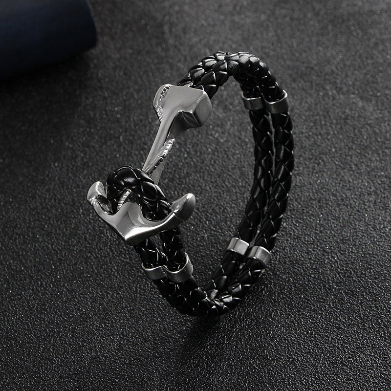 Anchor stainless steel bracelet