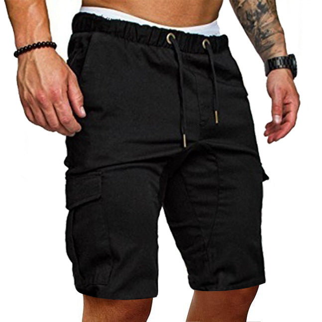 Casual tooling multi-pocket casual men's shorts - Zalixer