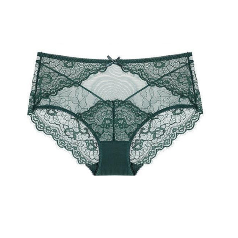 Ultra-thin Non-cotton Padded High Waist Bra Set - Zalixer