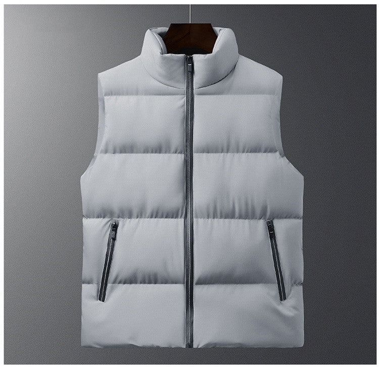 Down Cotton Vest Men's Autumn Ad Winter Thickening Leisure