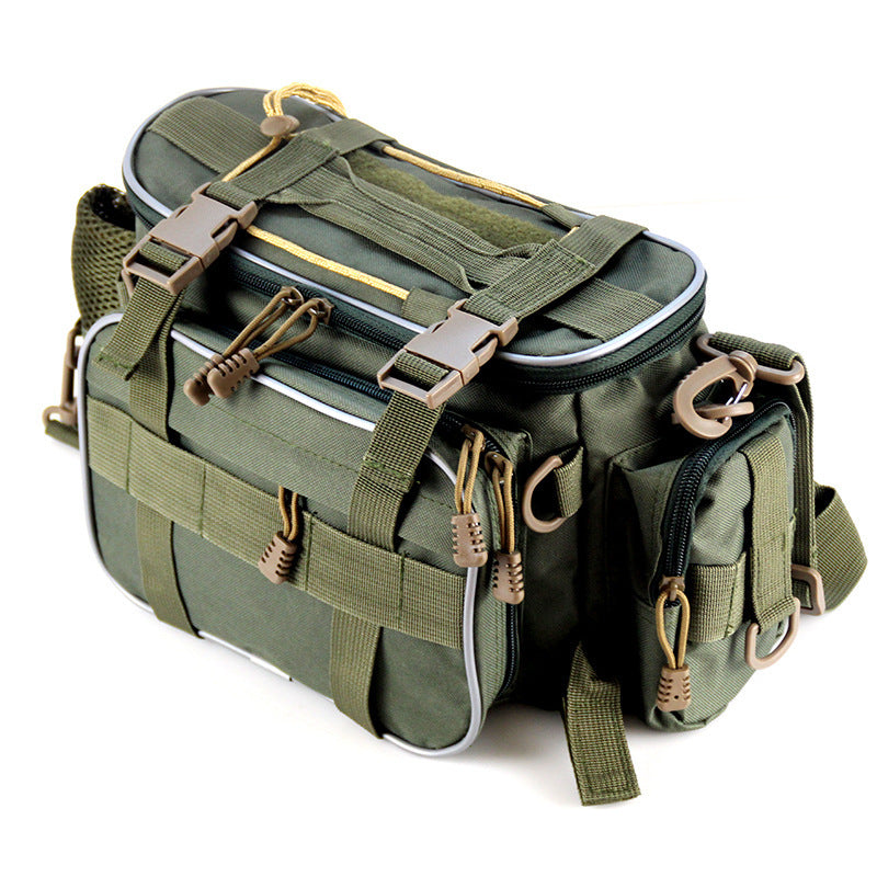 Fashionable Leisure Large-Capacity Outdoor Fishing Satchel