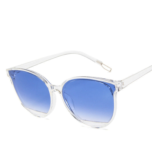Sunglasses Ladies Round Frame Sunglasses Personalized Sunglasses - Zalixer