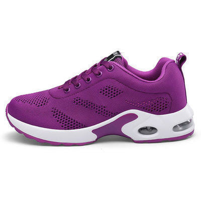 Flying Woven Mesh Shoes Women's Shoes Sports Casual Shoes Fashion Breathable - Zalixer