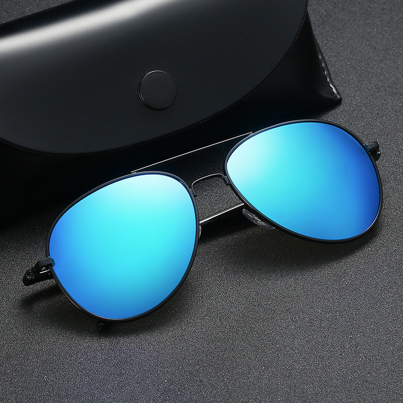 Polarized Sunglasses Men's Metal Sunglasses Color Film Sunglasses - Zalixer