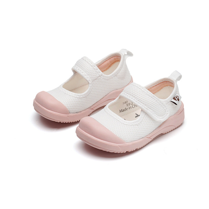 Children's Shoes Children's Cloth Shoes White Shoes Baby Shoes - Zalixer