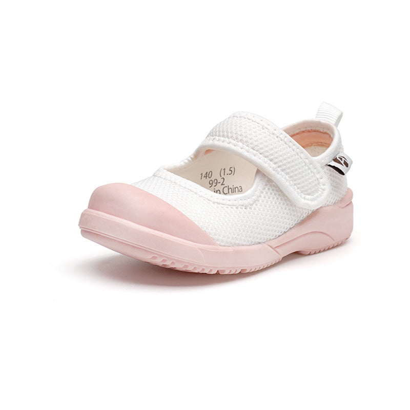 Children's Shoes Children's Cloth Shoes White Shoes Baby Shoes - Zalixer