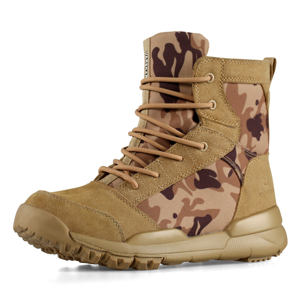 Outdoor Military Boots Mens Tactical Boots Womens High-Top - Zalixer