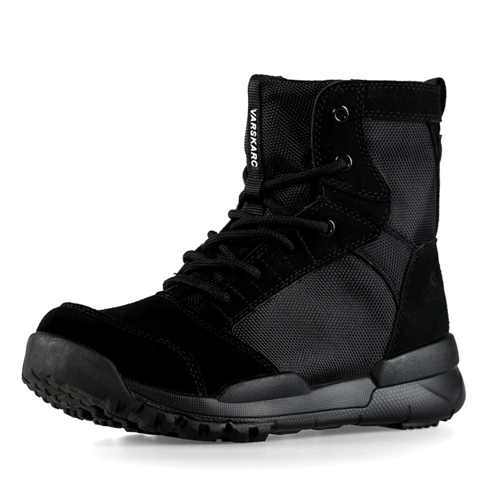 Outdoor Military Boots Mens Tactical Boots Womens High-Top - Zalixer