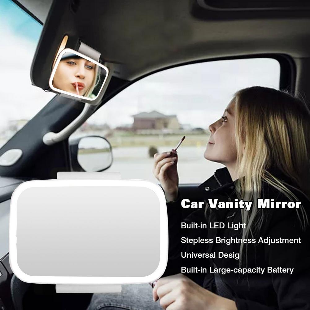 In-Car LED Make-Up Mirror - Zalixer