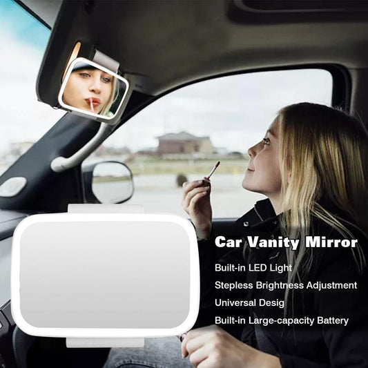 In-Car LED Make-Up Mirror - Zalixer