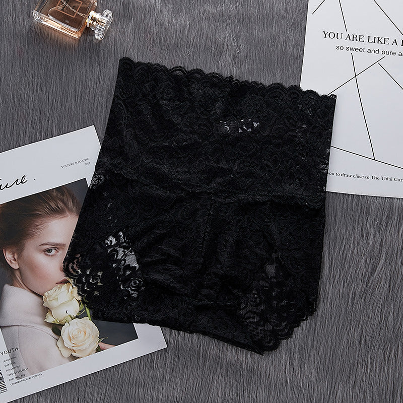 Women's High Waist Sexy Lace Panties - Zalixer
