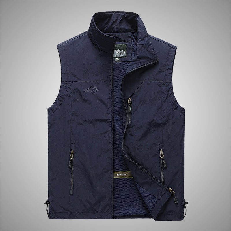 Fashionable Men's Outdoor Leisure Vest