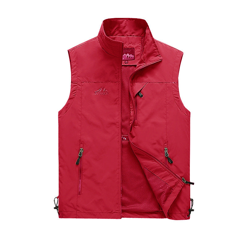 Fashionable Men's Outdoor Leisure Vest