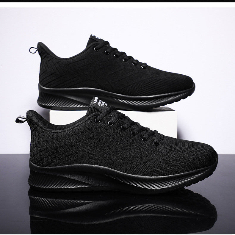 Sports Flying Woven Cold Sticky Ultralight Casual Running Shoes - Zalixer
