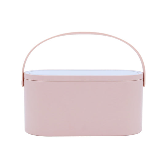 Creative Mini Muid Portable Make-Up Box Led Rechargeable Make-Up Mirror Night Light Travel Make-Up Desktop Make-Up Mirror - Zalixer