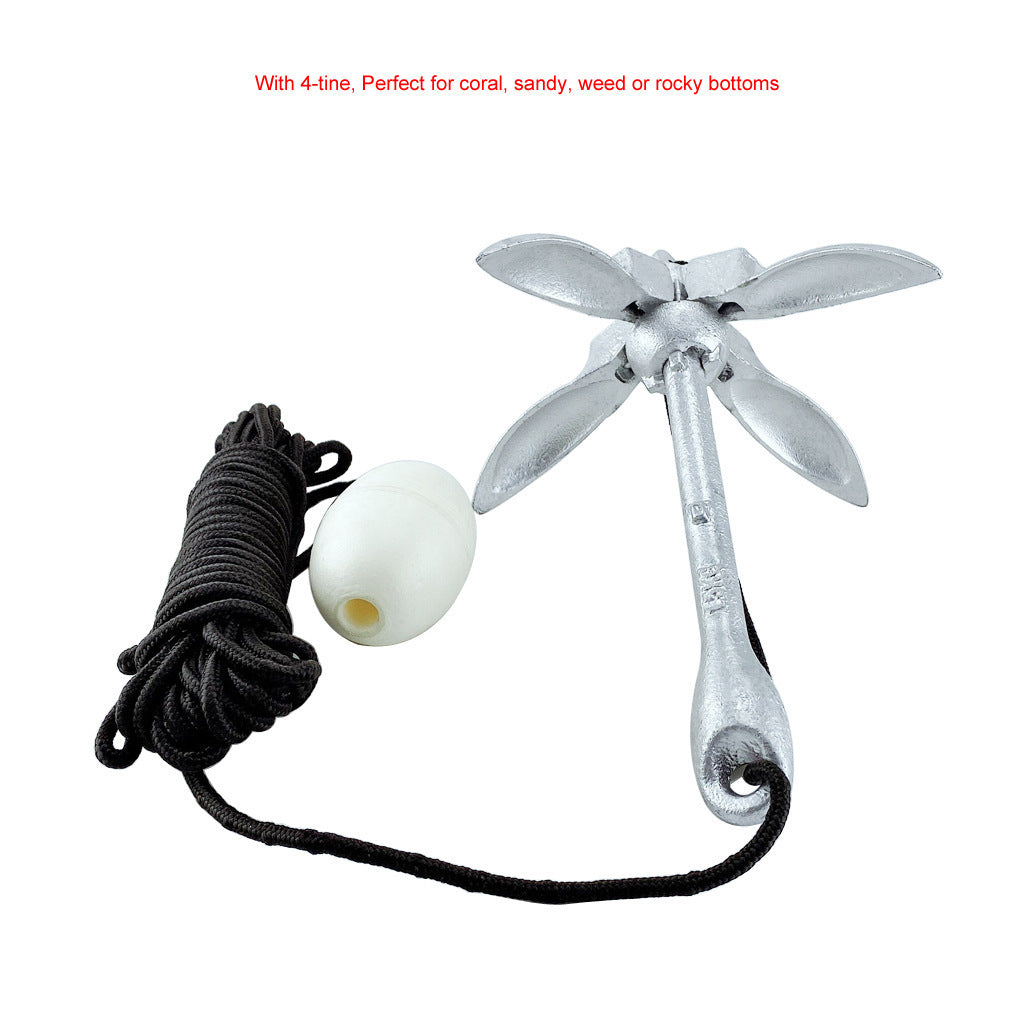 High-density Carbon Steel Galvanized Folding Ship Anchor Umbrella Anchor