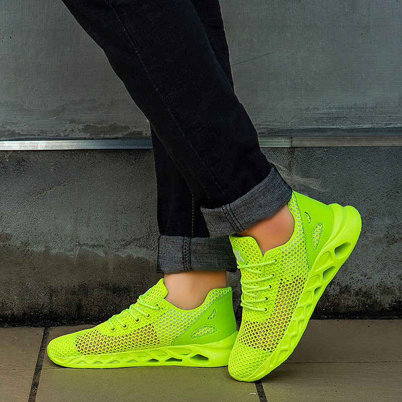 Men's Shoes Breathable Mesh Casual Shoes Sports Travel Shoes - Zalixer