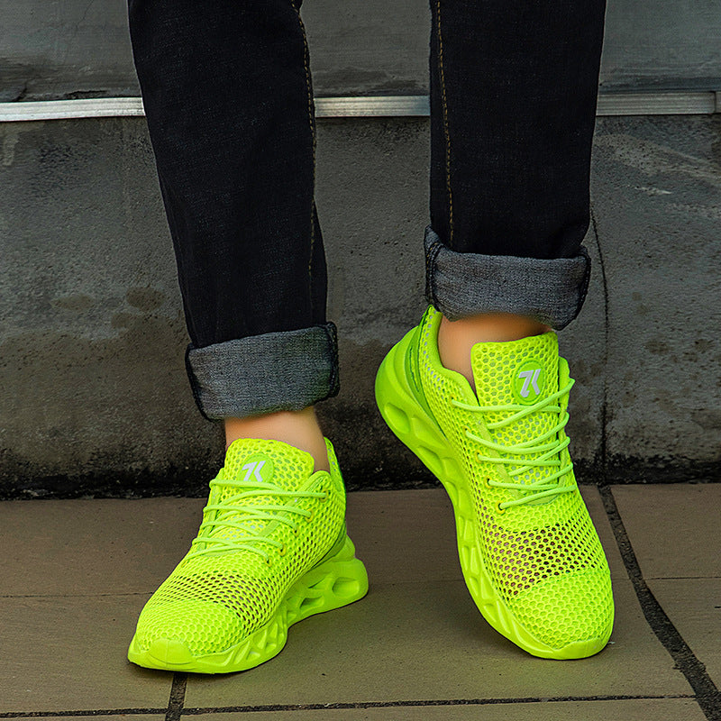 Men's Shoes Breathable Mesh Casual Shoes Sports Travel Shoes - Zalixer