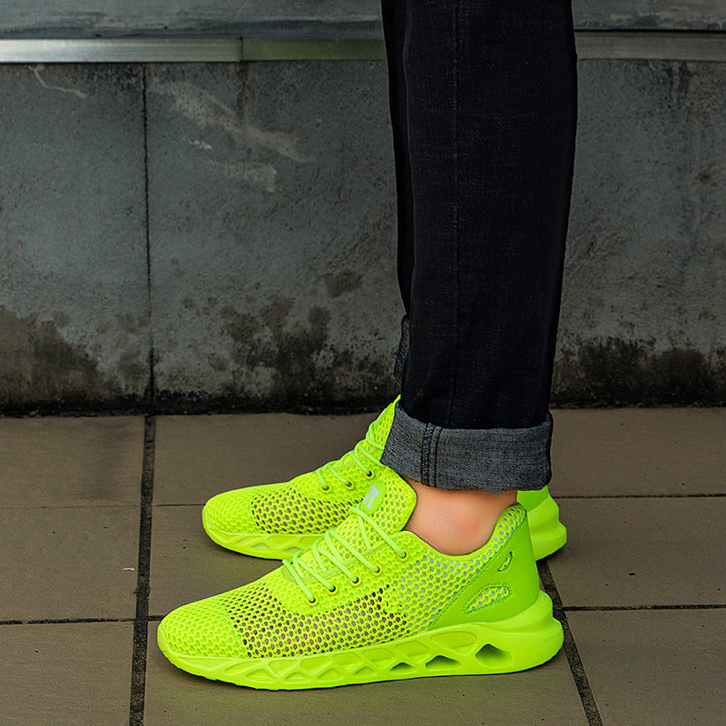 Men's Shoes Breathable Mesh Casual Shoes Sports Travel Shoes - Zalixer