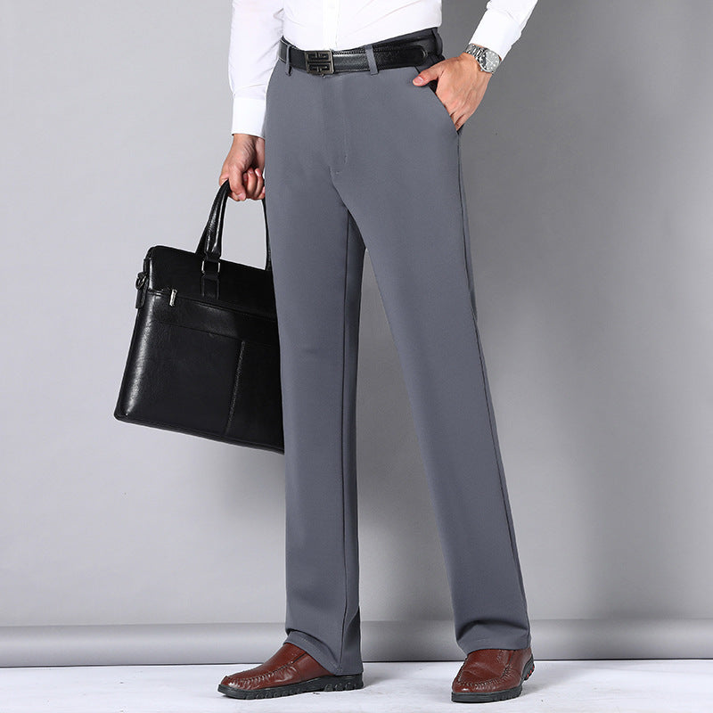 Loose Straight Men's Business Casual Pants