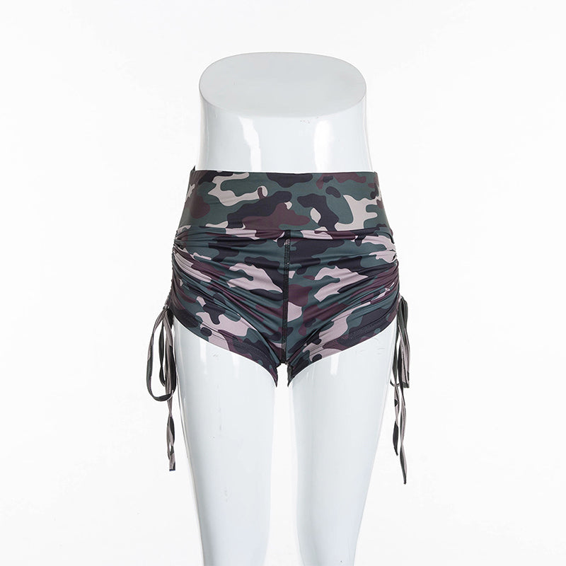 Camouflage slim shorts - Zalixer