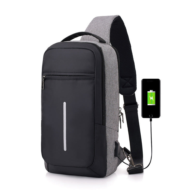 Anti-theft USB charging bag