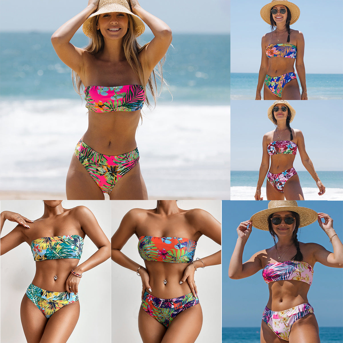 Bikini Fashion Ladies Split Swimsuit - Zalixer