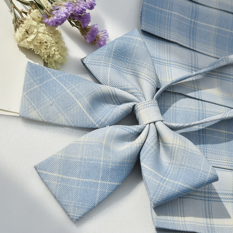 Small Plaid accessories of bow tie - Zalixer