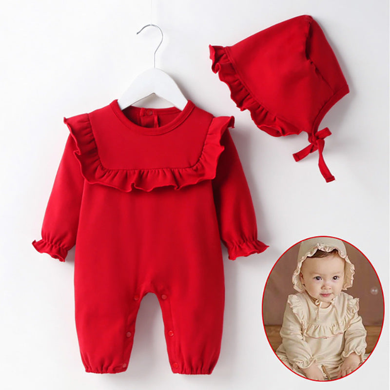 Cute mombei baby girl princess baby girl autumn clothes - Zalixer