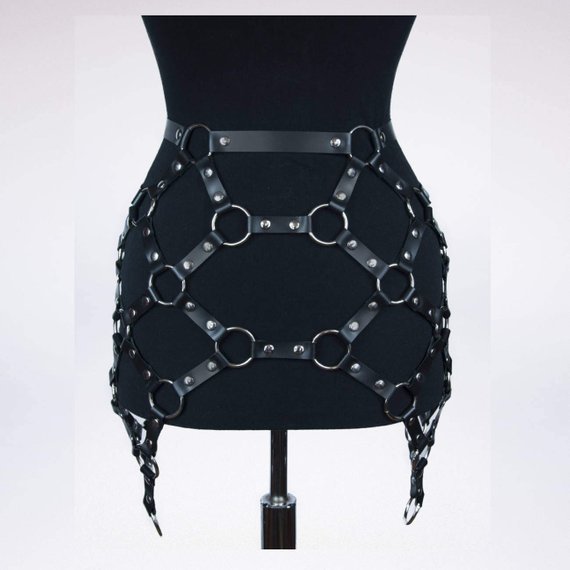Fashion Women's Performance Costume Accessories Leather Skirt