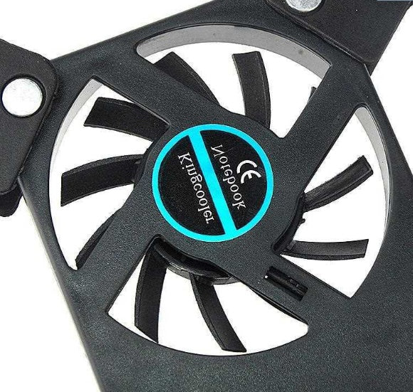 Rotatable USB Cooling Fan Pad 2 Fans Cooler Notebook Cooler Computer USB Fan Stand For 8-14pc Laptop PC Computer Peripherals - Zalixer