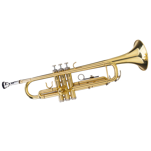 Drop B Tone Adjustable Trumpet Gloves Set Plaint Golden - Zalixer