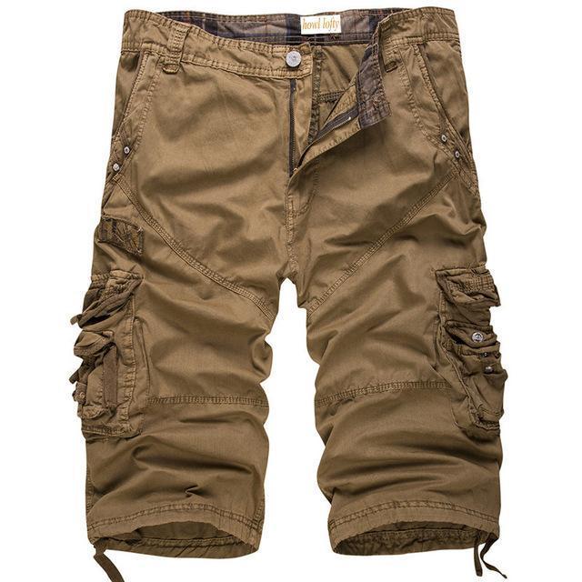 Men Army Cargo Shorts - Zalixer
