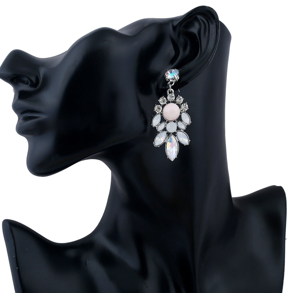 Women's Crystal Earrings Earrings Earrings Earrings - Zalixer