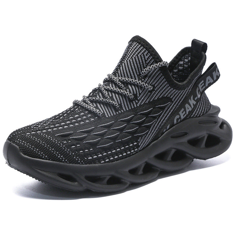 Fly Woven Mesh Sports Men's Coconut Shoes - Zalixer