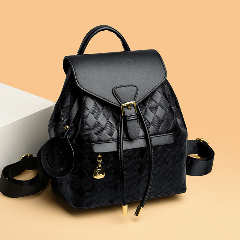 Female Backpack Casual Multifunction Women Leather Backpack Shoulder School Travel Back Pack - Zalixer