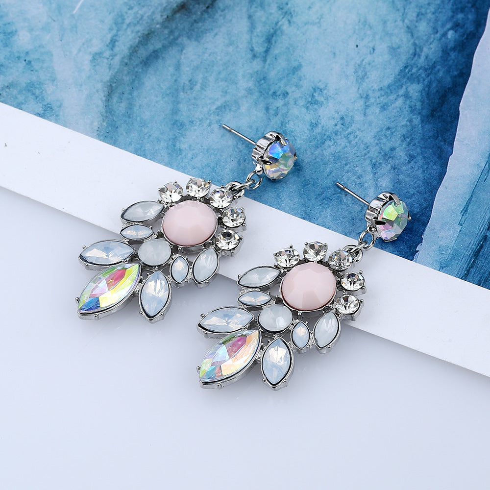Women's Crystal Earrings Earrings Earrings Earrings - Zalixer