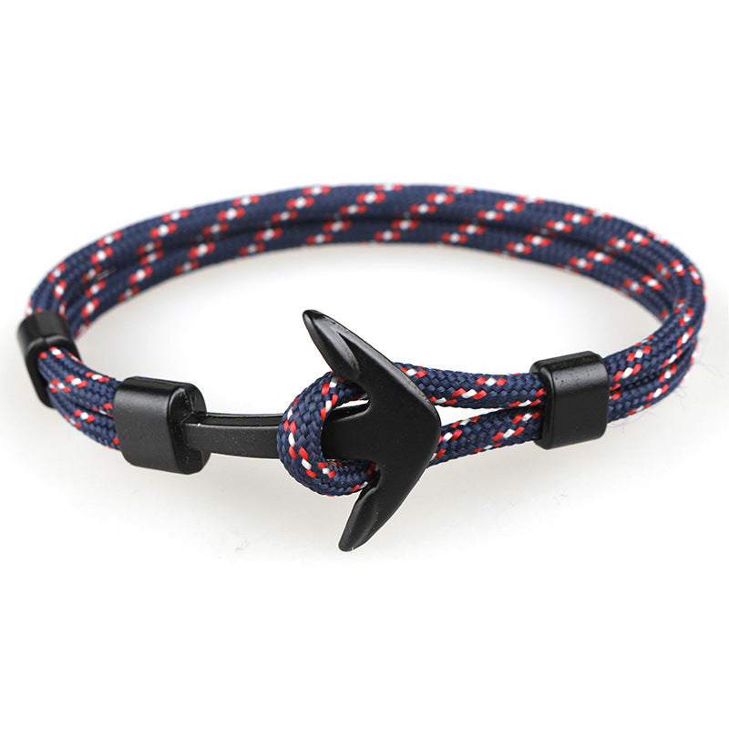 Anchor men's bracelet
