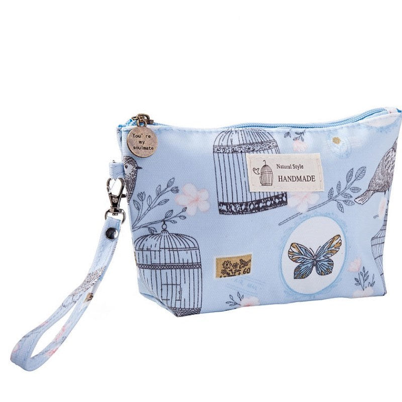 Monogram tarpaulin printed make-up bag - Zalixer